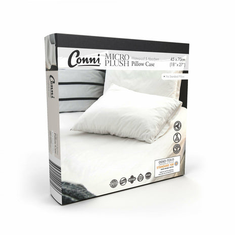 Conni Micro Plush Waterproof Pillow Protector