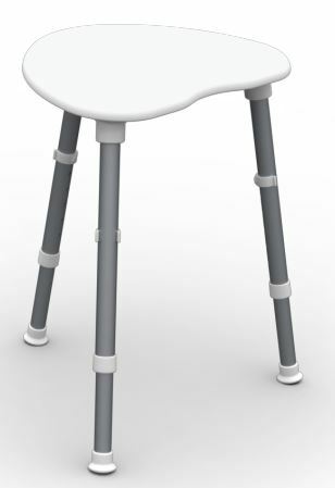 Space Saver Corner Shower Stool