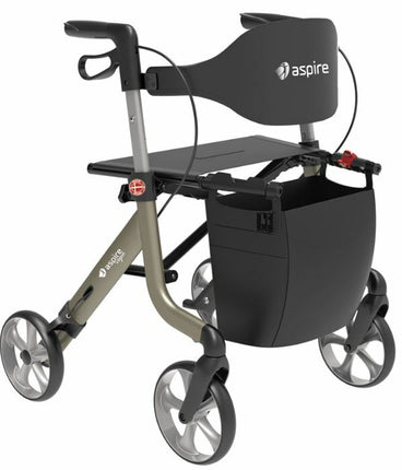 Aspire Vogue Lightweight Walker - Champagne