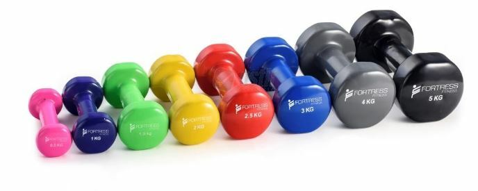 Vinyl Dumbbell Hand Weights