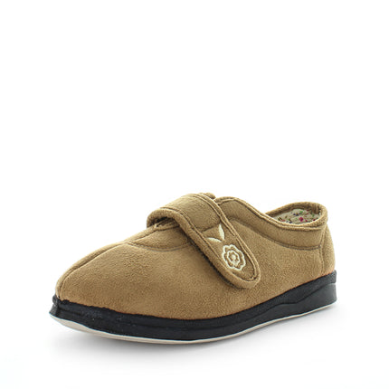 Panda Edythe Camel Ladies Slippers