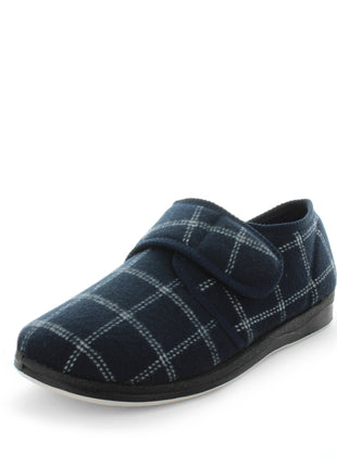 Panda Eli Navy Chord Mens Slippers