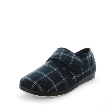 Panda Eli Navy Chord Mens Slippers