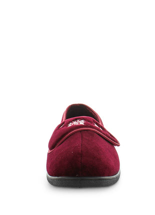 Panda Elsabet 3 Burgundy Ladies Slippers