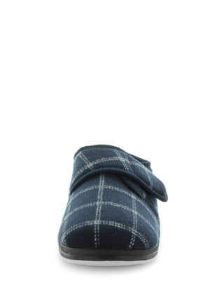 Panda Eli Navy Chord Mens Slippers