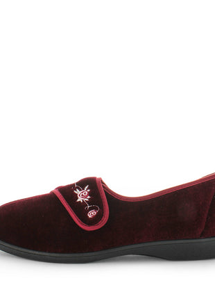 Panda Elsabet 3 Burgundy Ladies Slippers