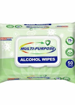 Multi Purpose 75% Alcohol Wipes (Packet of 50)