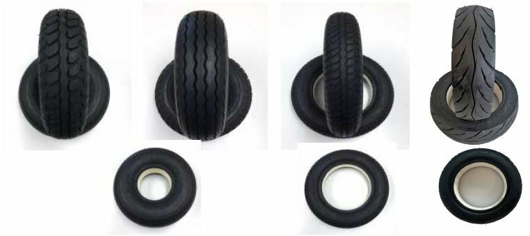 Flat Free Mobility Scooter Tyres