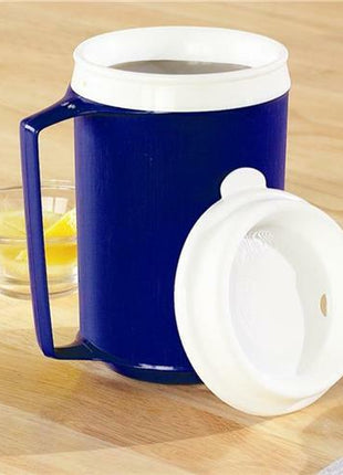 Insulated Mug - Single Handle with Lid