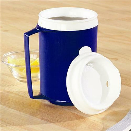 Insulated Mug - Single Handle with Lid