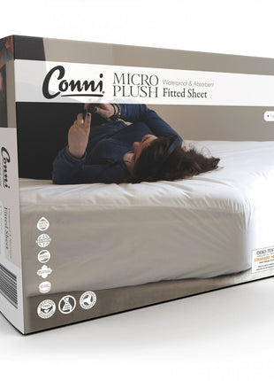 Conni Microplush Waterproof and Absorbent Mattress Protector