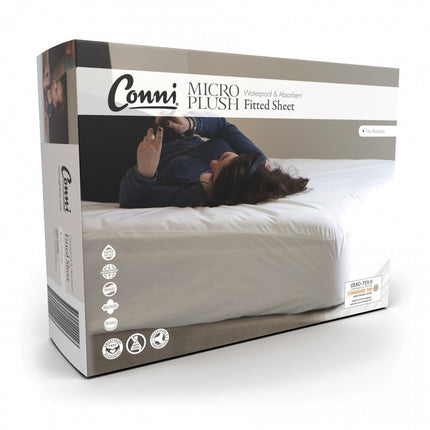 Conni Microplush Waterproof and Absorbent Mattress Protector