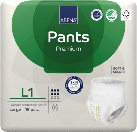 Abena Pants (Abri-Flex Premium) - Range of Sizes - Carton Buy