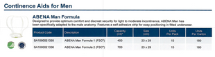 Abena Man Formula - Range of Sizes - Carton Buy