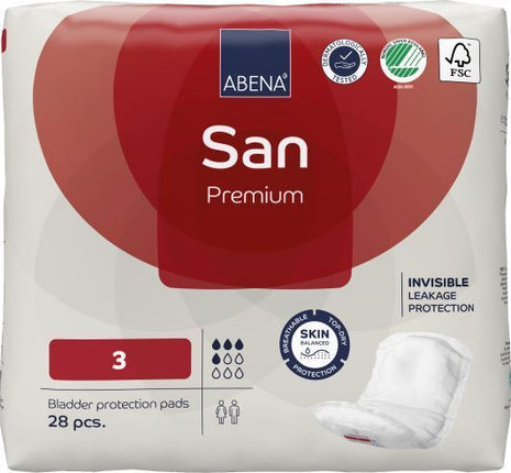 Abena San Premium - Range of Sizes - Packet Buy