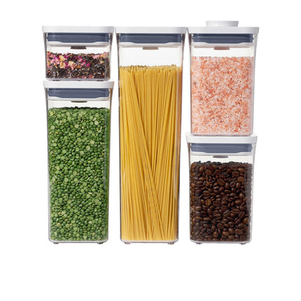 OXO POP 2.0 Easy Open Containers 5 Pack