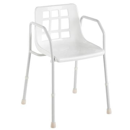 Shower Chair - Wide Seat - Steel Frame