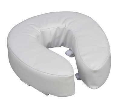 Raised Toilet Seat - Padded - 100mm