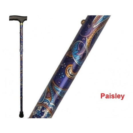 Patterned Folding Walking Canes Sticks