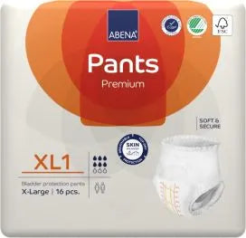 Abena Pants (Abri-Flex Premium) - Range of Sizes - Packet Buy