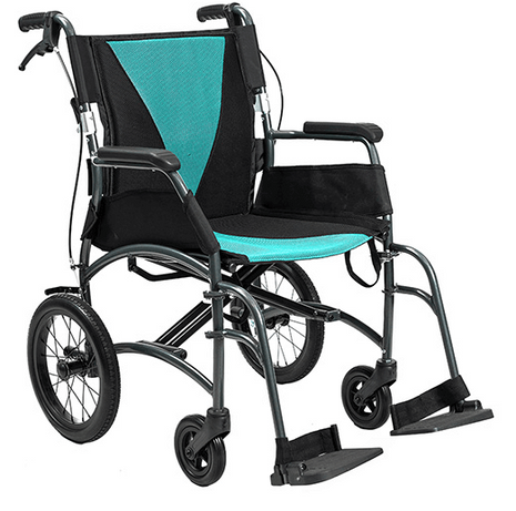 Vida Folding Attendant Propelled Wheelchair